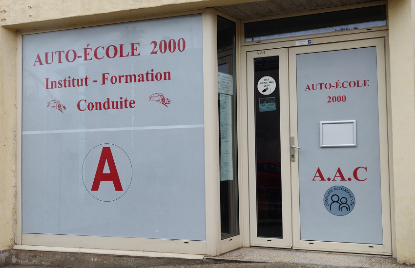 auto-écolé-film-microperforé