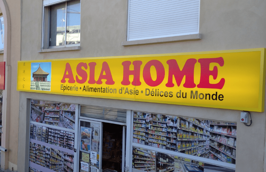 caisson-lumineux-jaune